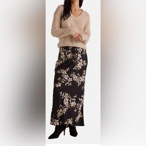 Bella Dahl Bias Maxi Skirt, Ivory